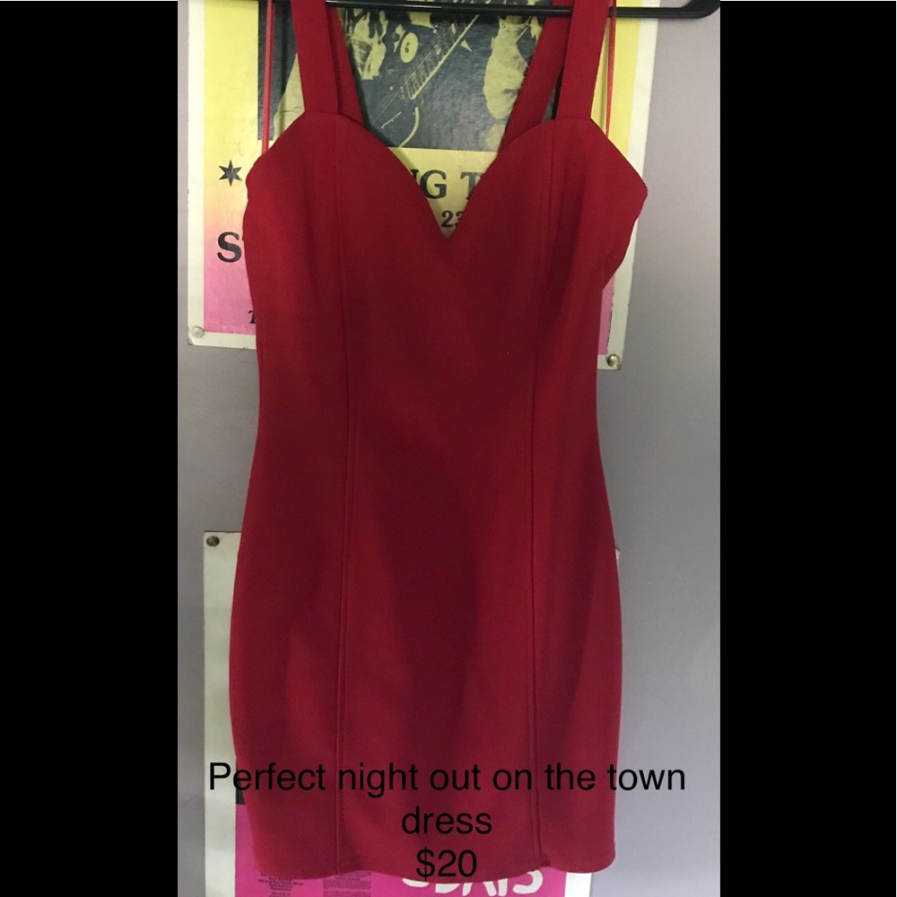 Red dress